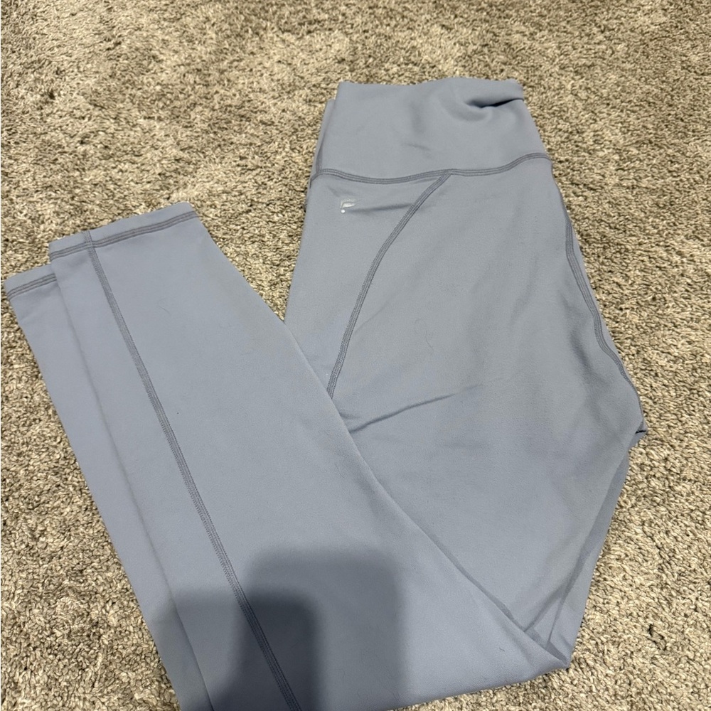 Fabletics PowerHold Light Gray Leggings